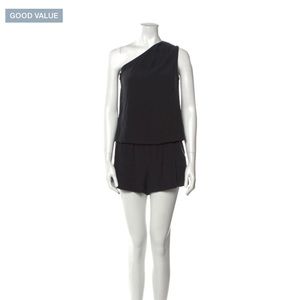 Ramy brook off the shoulder romper silk